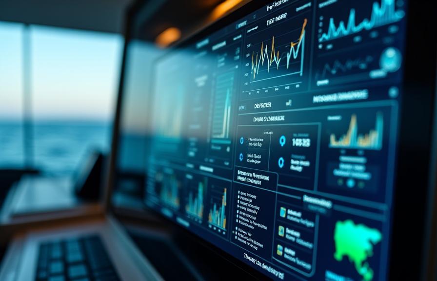 AI-powered yacht maintenance system